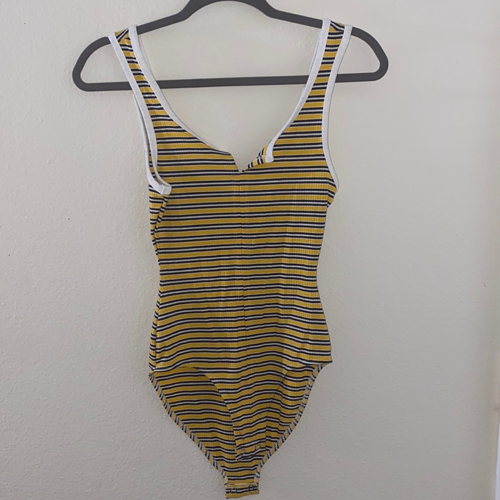 Striped Bodysuit
